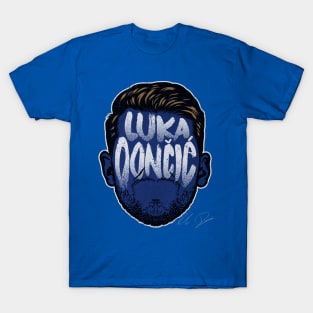 luka doncic player silhouette T-Shirt